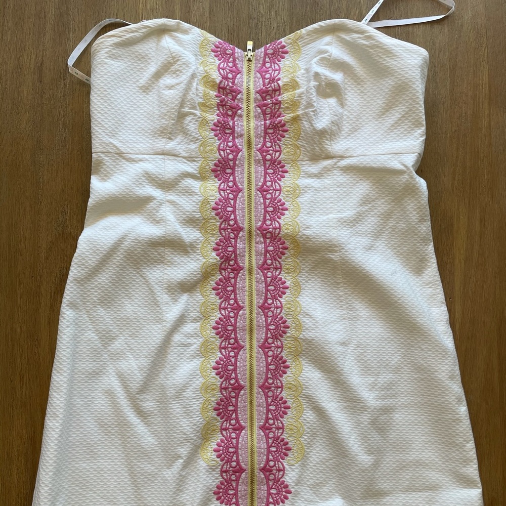 White Lilly Pulitzer dress